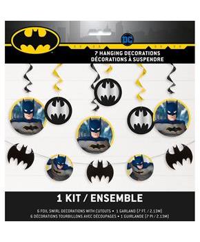 Batman Hanging Decor Kit (7 Piece)