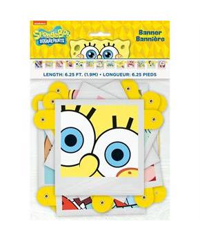 SpongeBob Squarepants Jointed Banner (5.25 Ft)