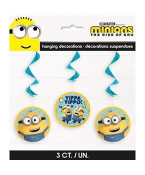 Minions 2 Hanging Swirl-26 inch Long (3)