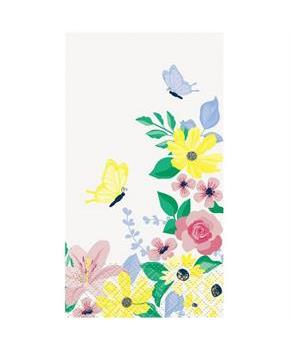 Pastel Floral Guest Napkins (16 Pack)