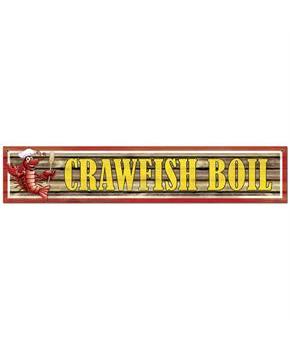 Crawfish Boil Banner (Each)