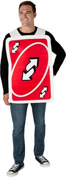 Mattel Games Uno Reverse Adult Unisex Costume