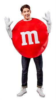 M&M's Red Adult Unisex Costume
