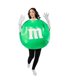 M&M's Green Adult Unisex Costume