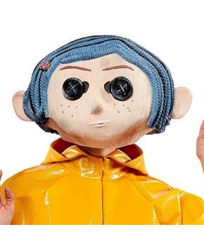 Coraline Doll Deluxe Overhead Adult Mask