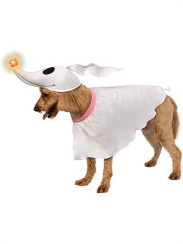 Pet Nightmare Before Christmas Zero Costume (M)
