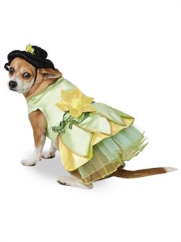 The Princess And The Frog Tiana Pet Costume