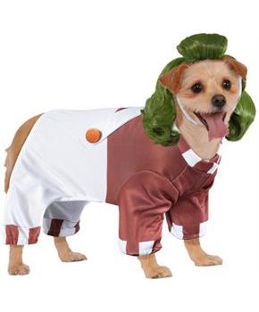 Willy Wonka Oompa Loompa Pet Costume