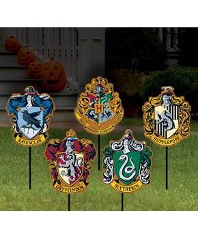 Harry Potter House Crests Sets Lawn Decor