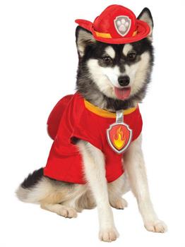 Toddler Classic Paw Patrol Marshall Costume - Size 4-6 - Red