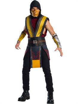 Men's Mortal Kombat 11 Scorpion Costume