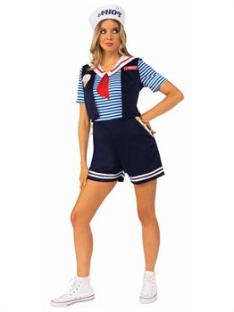 Stranger Things 3 Women's Robin's Scoops Ahoy Delu Costume