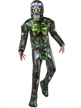 Light Up Green Cyborg Child Costume