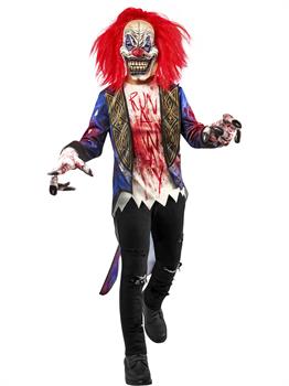 Creepy Clown Child Costume