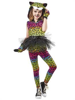 Neon Leopard Child Costume