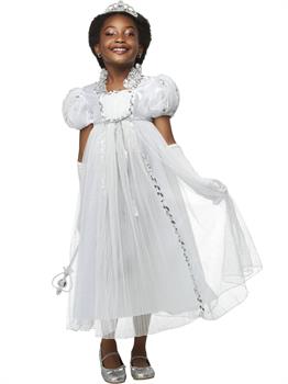 White Princess Child Costume