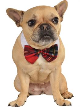 Plaid Pet Bow Tie