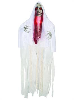 3 Foot Light Up Haunted Red Doll