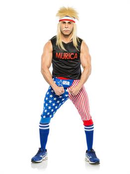 Mens Murica USA Costume 
