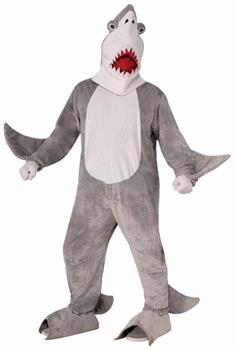 Adult Classic Plush Chomper The Shark Costume