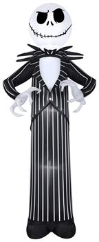 10 Foot The Nightmare Before Christmas Jack Skellington Light Up Halloween Inflatable Lawn Decoration