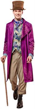 Men's Wonka Movie Willy Wonka Costume - Deluxe