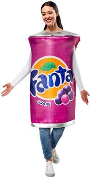 Adult Grape Fanta Can Costume