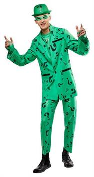 Men's Batman Forever Riddler Costume - Deluxe