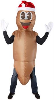 Men's South Park Mr. Hanky Christmas Poo Inflatable Costume