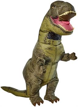 Adult Big and Tall Jurassic World T-Rex Inflatable Costume