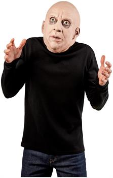 Men's The Addam's Family Uncle Fester Overhead Latex Mask - Deluxe