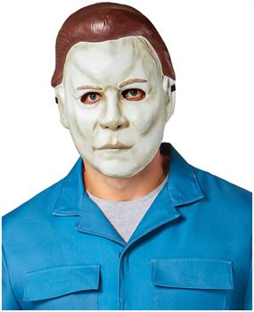 Men's Halloween 2 Michael Myers Half Vacuform Mask