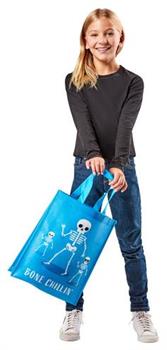 Kids' Bone Chillin' Skeleton Googly Eyes Halloween Treat Bag