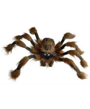 30-inch Hairy Brown Spider Decoration