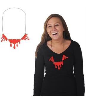 Dripping Blood Necklace