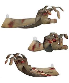 3-D Zombie Hands