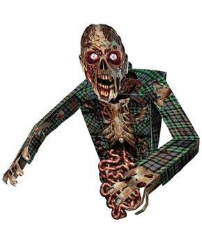 3-D Zombie Wall Decoration