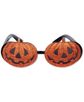Glittered Jack-O-Lantern Fanci-Frames