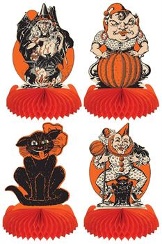Vintage Halloween Centerpieces