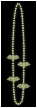 Glow In The Dark Bat Beads