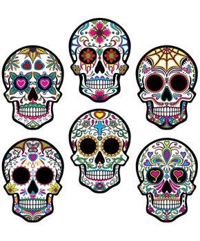 DOD Sugar Skull Cutouts
