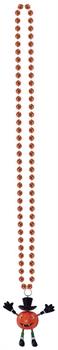 Beads w/Bobble J-O-L Man Medallion