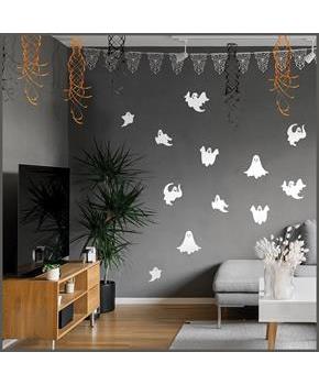 Plastic Die-Cut Ghosts