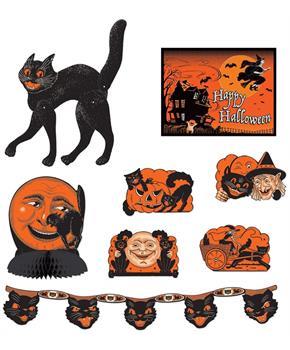 Vintage Halloween Decorama