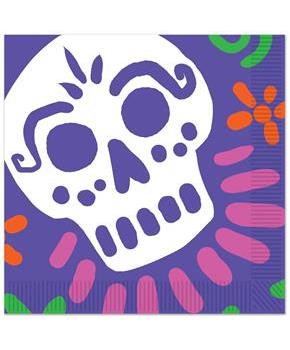Day Of The Dead Luncheon Napkins