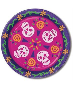 Day Of The Dead Plates