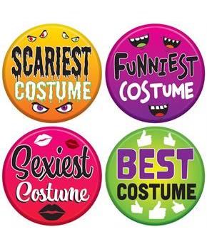 Halloween Costume Buttons