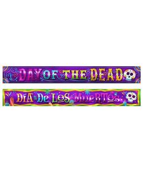 Day Of The Dead Metallic Banner Set