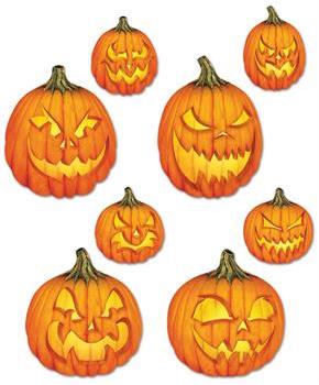 Scary J-O-L Cutouts
