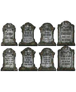 Tombstone Cutouts
